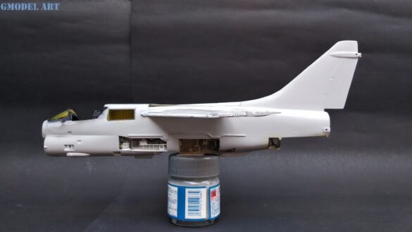 Greek Corsair Graveyard diorama inspired by the abandoned aircraft of Araxos AB.