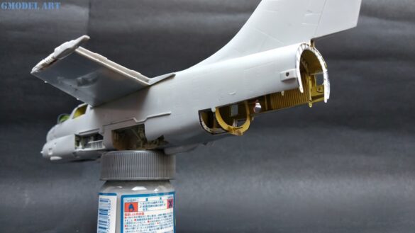 Greek Corsair Graveyard diorama inspired by the abandoned aircraft of Araxos AB.