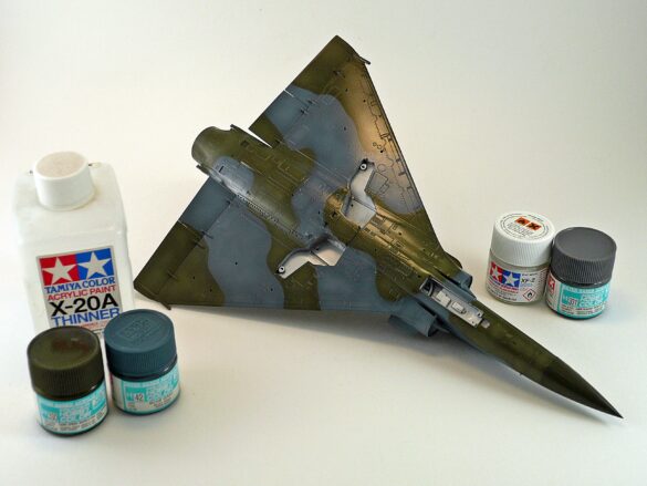 Dassault-Breguet Mirage 2000D Mirage 2000D upper camouflage colors before weathering
