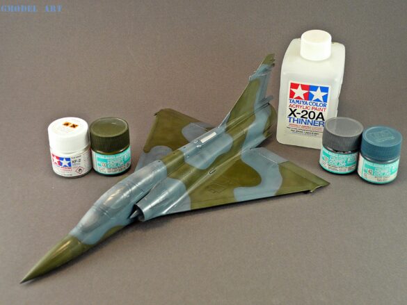 Dassault-Breguet Mirage 2000D Weathered Mirage 2000D camouflage with faded panel highlights