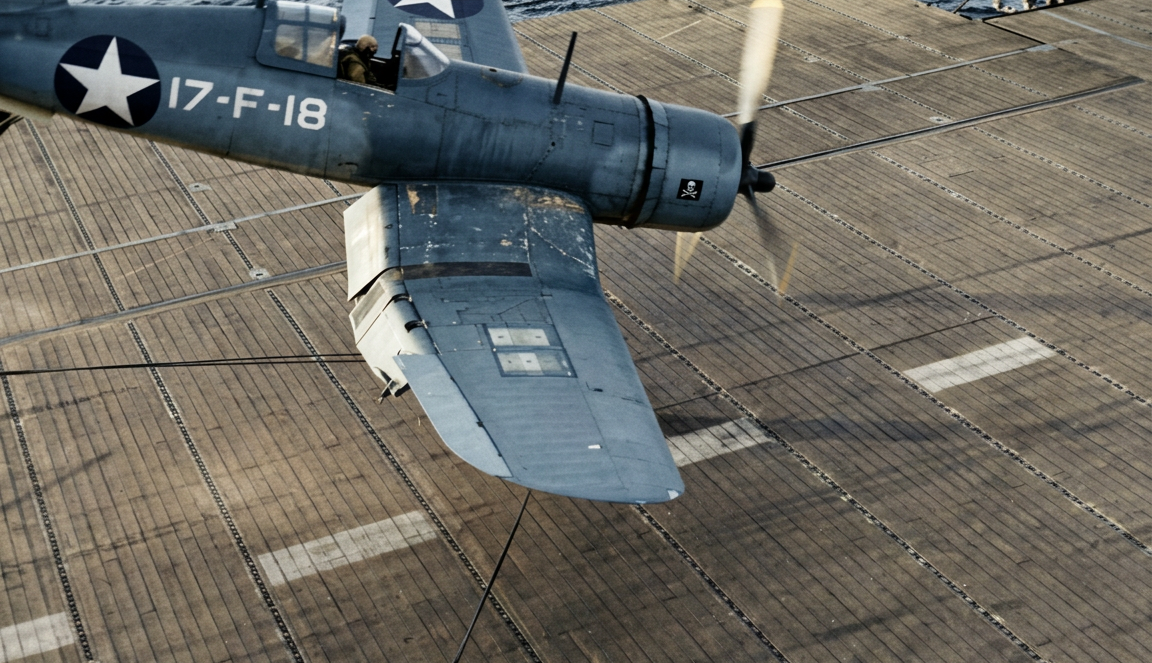 VF-17 F4U-1 Birdcage Corsair VF-17 "Jolly Rogers"