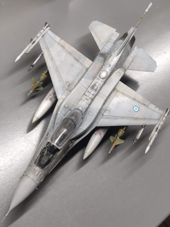 : Conformal Fuel Tanks installed on a Hellenic Air Force F-16D Block 52+ Advanced.
