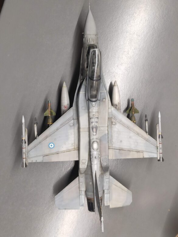 : Conformal Fuel Tanks installed on a Hellenic Air Force F-16D Block 52+ Advanced.