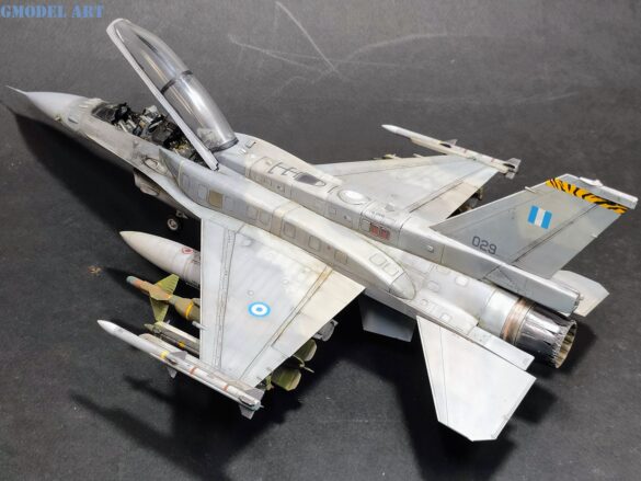 : Conformal Fuel Tanks installed on a Hellenic Air Force F-16D Block 52+ Advanced.