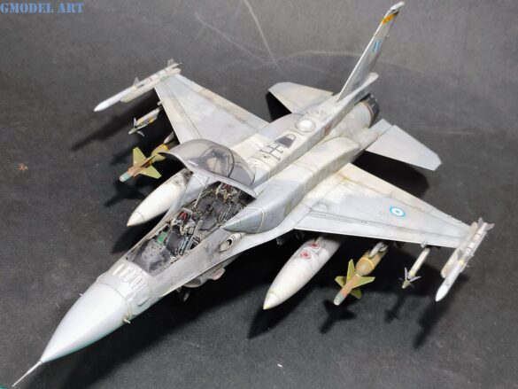 : Conformal Fuel Tanks installed on a Hellenic Air Force F-16D Block 52+ Advanced.
