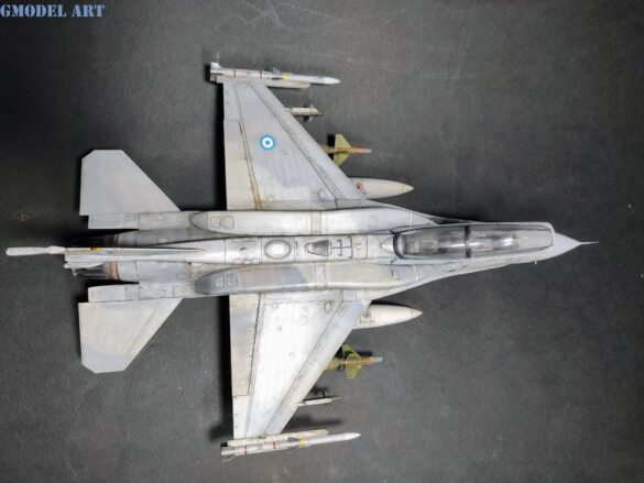 : Conformal Fuel Tanks installed on a Hellenic Air Force F-16D Block 52+ Advanced.