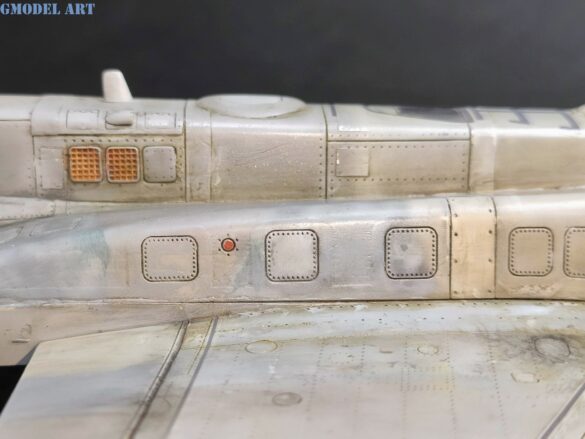Tamiya 1/48 F-16C kit with aftermarket parts for the F-16D Block 52+ Advanced conversion.