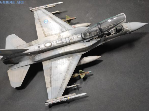 : Conformal Fuel Tanks installed on a Hellenic Air Force F-16D Block 52+ Advanced.