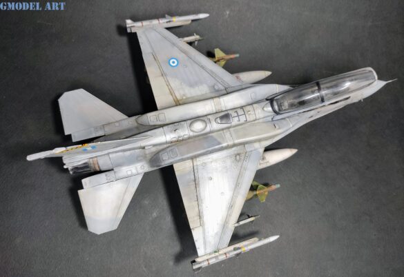 : Conformal Fuel Tanks installed on a Hellenic Air Force F-16D Block 52+ Advanced.