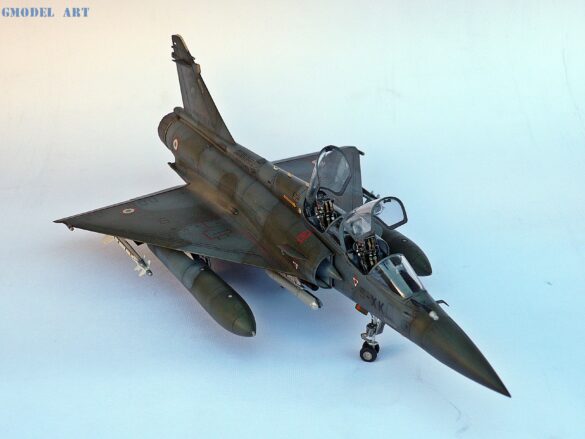 Dassault-Breguet Mirage 2000D Mirage 2000D model", "Mirage 2000D painting", "Mirage 2000D weathering" και "French Air Force scale model".