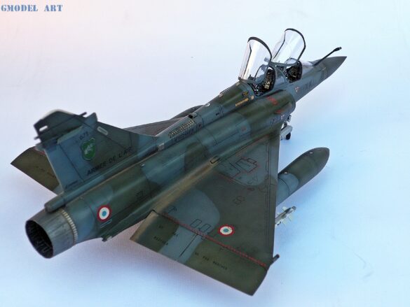 Dassault-Breguet Mirage 2000D Mirage 2000D model", "Mirage 2000D painting", "Mirage 2000D weathering" και "French Air Force scale model".