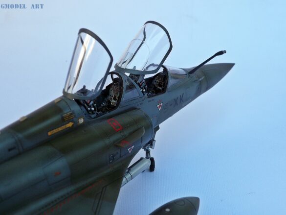 Dassault-Breguet Mirage 2000D Mirage 2000D model", "Mirage 2000D painting", "Mirage 2000D weathering" και "French Air Force scale model".