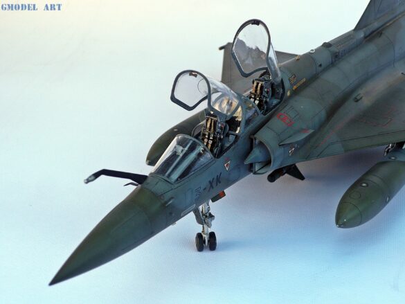 Dassault-Breguet Mirage 2000D Mirage 2000D model", "Mirage 2000D painting", "Mirage 2000D weathering" και "French Air Force scale model".