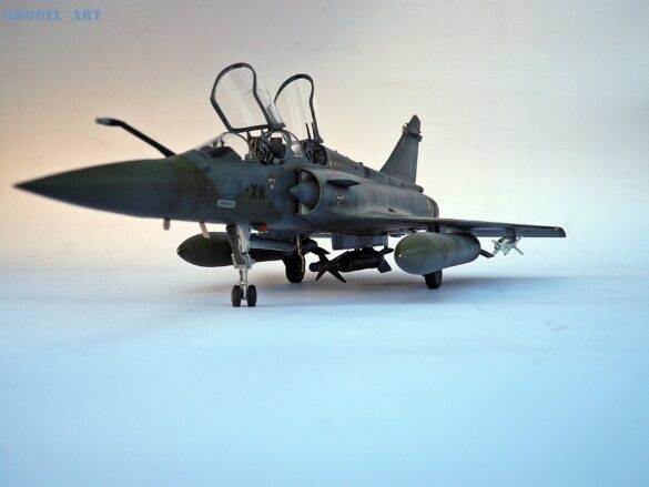 Dassault-Breguet Mirage 2000D Mirage 2000D model", "Mirage 2000D painting", "Mirage 2000D weathering" και "French Air Force scale model".