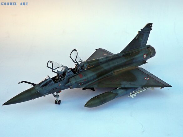 Dassault-Breguet Mirage 2000D Mirage 2000D model", "Mirage 2000D painting", "Mirage 2000D weathering" και "French Air Force scale model".