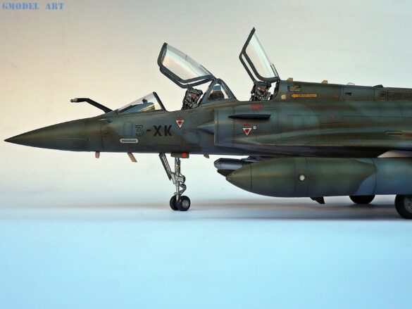 Dassault-Breguet Mirage 2000D Mirage 2000D model", "Mirage 2000D painting", "Mirage 2000D weathering" και "French Air Force scale model".