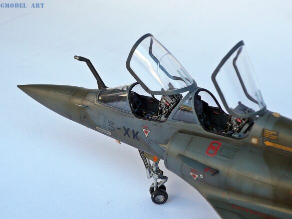 Dassault-Breguet Mirage 2000D Mirage 2000D model", "Mirage 2000D painting", "Mirage 2000D weathering" και "French Air Force scale model".