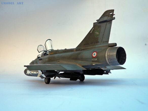 Dassault-Breguet Mirage 2000D Mirage 2000D model", "Mirage 2000D painting", "Mirage 2000D weathering" και "French Air Force scale model".