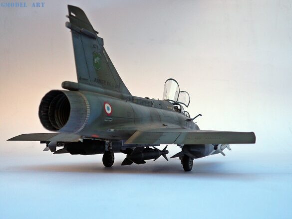 Dassault-Breguet Mirage 2000D Mirage 2000D model", "Mirage 2000D painting", "Mirage 2000D weathering" και "French Air Force scale model".
