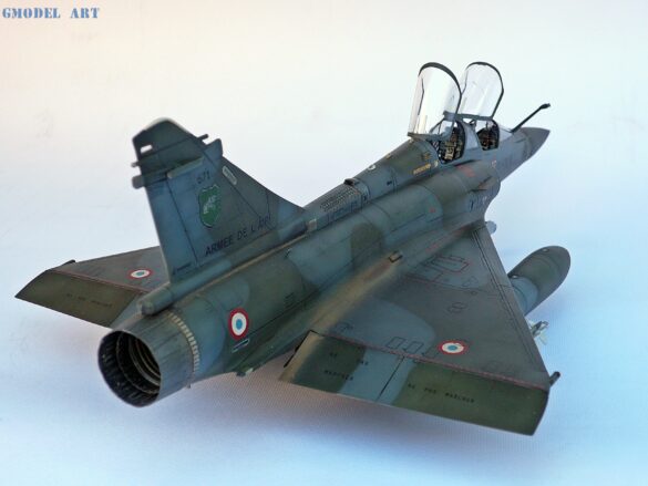 Dassault-Breguet Mirage 2000D Mirage 2000D model", "Mirage 2000D painting", "Mirage 2000D weathering" και "French Air Force scale model".