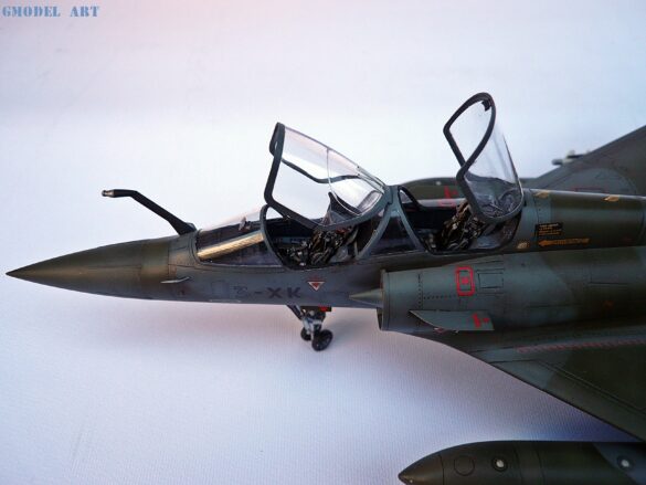 Dassault-Breguet Mirage 2000D Mirage 2000D model", "Mirage 2000D painting", "Mirage 2000D weathering" και "French Air Force scale model".