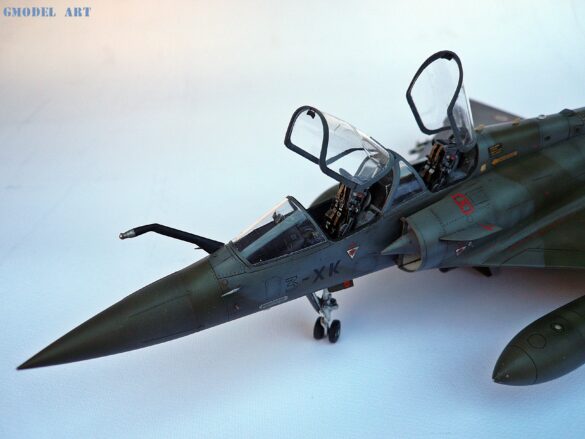 Dassault-Breguet Mirage 2000D Mirage 2000D model", "Mirage 2000D painting", "Mirage 2000D weathering" και "French Air Force scale model".