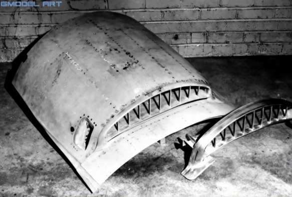 F2G Super Corsair: Goodyear Goodyear F2G Super Corsair assembly line at Akron Ohio