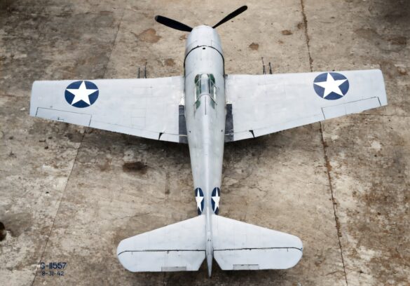 XF6F-1 Hellcat: The Prototype That Created America’s Ultimate Carrier Fighter Grumman XF6F-1 Hellcat prototype during its first flight tests at Bethpage Long Island in June 1942.