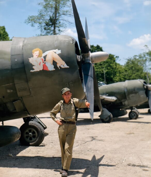 P-47D-3-RA Thunderbolt, 42-22607, Naughty Nadine P-47D-3-RA Thunderbolt, 42-22607, Naughty Nadine