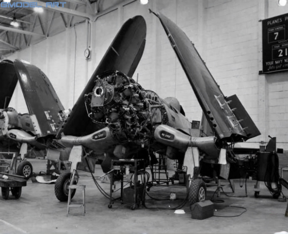 F2G Super Corsair: Goodyear’s Ultimate Fighter Goodyear F2G Super Corsair assembly line at Akron Ohio