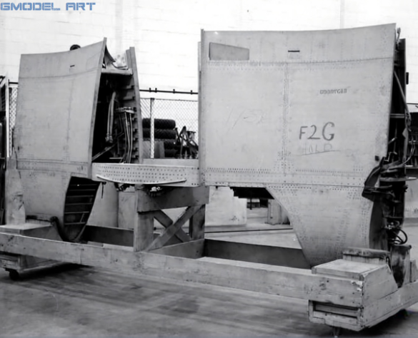 Goodyear F2G Super Corsair Goodyear F2G Super Corsair assembly line at Akron Ohio
