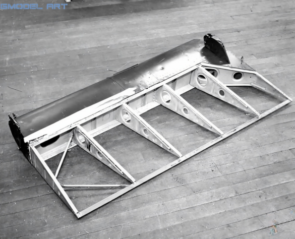 F2G Super Corsair: Goodyear Goodyear F2G Super Corsair assembly line at Akron Ohio