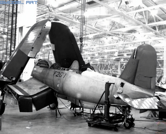 F2G Super Corsair: Goodyear’s Ultimate Fighter Goodyear F2G Super Corsair assembly line at Akron Ohio