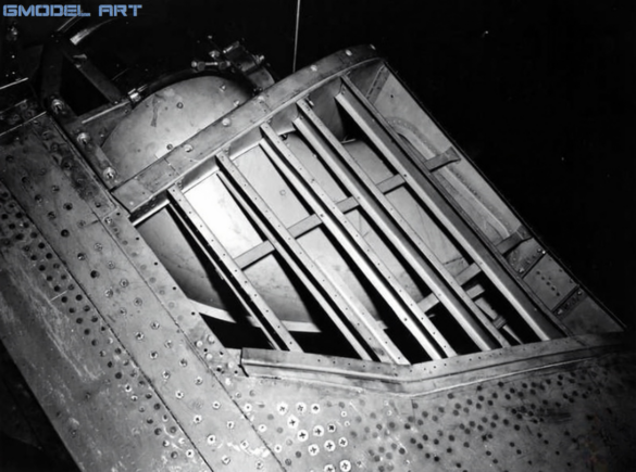 F2G Super Corsair: Goodyear Goodyear F2G Super Corsair assembly line at Akron Ohio