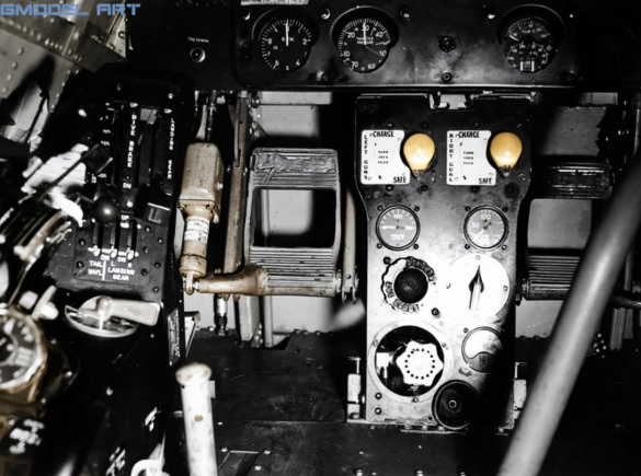 F2G Super Corsair: Goodyear’s Ultimate Fighter F2G Super Corsair: Goodyear cockpit