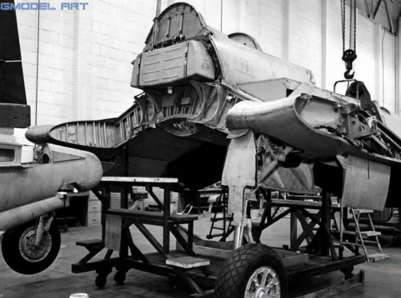 F2G Super Corsair: Goodyear’s Ultimate Fighter Goodyear F2G Super Corsair assembly line at Akron Ohio