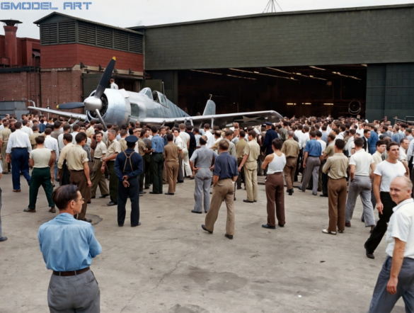 XF6F-1 Hellcat: The Prototype That Created America’s Ultimate Carrier Fighter Grumman XF6F-1 Hellcat prototype during its first flight tests at Bethpage Long Island in June 1942.