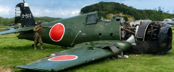 Captured F6F-5 Hellcat Yo-801 | The Japanese Evaluation Hellcat Captured F6F-5 Hellcat Yo-801: The Japanese Test Hellcat