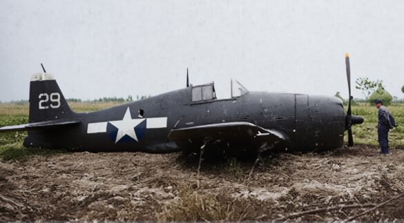 Captured F6F-5 Hellcat Yo-801 | The Japanese Evaluation Hellcat Captured F6F-5 Hellcat Yo-801: The Japanese Test Hellcat