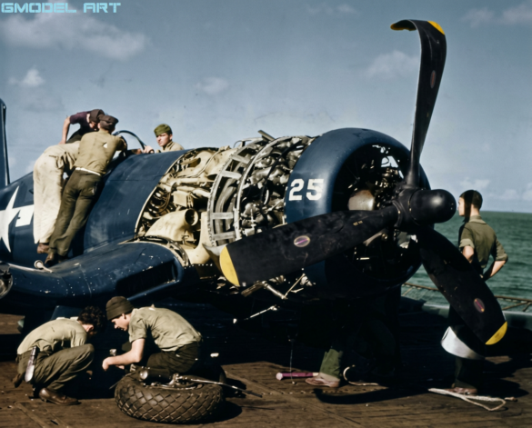 Firefly_### HISTORICAL COLORIZATION — WWII U.S. NAVY F4U CORSAIR__Colorize the original black 265804 Firefly HISTORICAL COLORIZATION — WWII U.S. NAVY F4U CORSAIR Colorize the original black 265804 1
