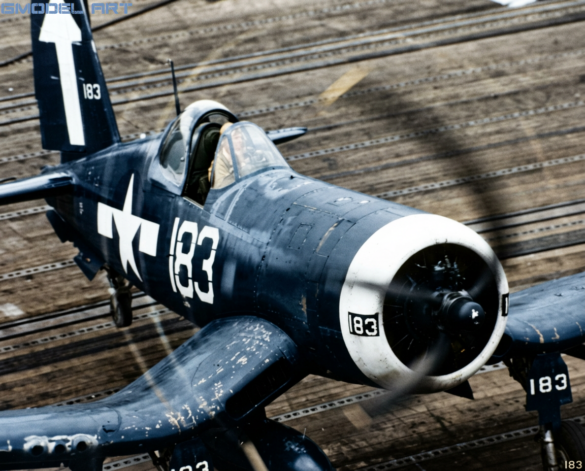 Firefly_### HISTORICAL COLORIZATION — WWII U.S. NAVY F4U CORSAIR__Colorize the original black 290268 Firefly HISTORICAL COLORIZATION — WWII U.S. NAVY F4U CORSAIR Colorize the original black 290268 1