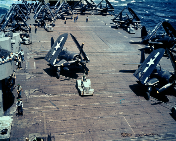 Firefly_### HISTORICAL COLORIZATION — WWII U.S. NAVY F4U CORSAIR__Colorize the original black 442395 Firefly HISTORICAL COLORIZATION — WWII U.S. NAVY F4U CORSAIR Colorize the original black 442395 1