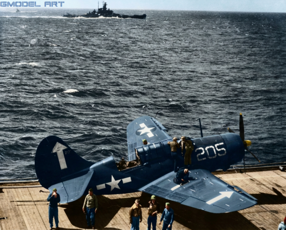 Firefly_### HISTORICAL COLORIZATION — WWII U.S. NAVY F4U CORSAIR__Colorize the original black 584336 Firefly HISTORICAL COLORIZATION — WWII U.S. NAVY F4U CORSAIR Colorize the original black 584336 1