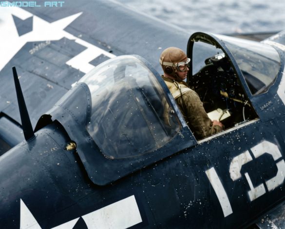 Firefly_### HISTORICAL COLORIZATION — WWII U.S. NAVY F4U CORSAIR__Colorize the original black 728845 Firefly HISTORICAL COLORIZATION — WWII U.S. NAVY F4U CORSAIR Colorize the original black 728845 1