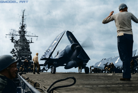 Firefly_### HISTORICAL COLORIZATION — WWII U.S. NAVY F4U CORSAIR__Colorize the original black 76820 Firefly HISTORICAL COLORIZATION — WWII U.S. NAVY F4U CORSAIR Colorize the original black 76820 1