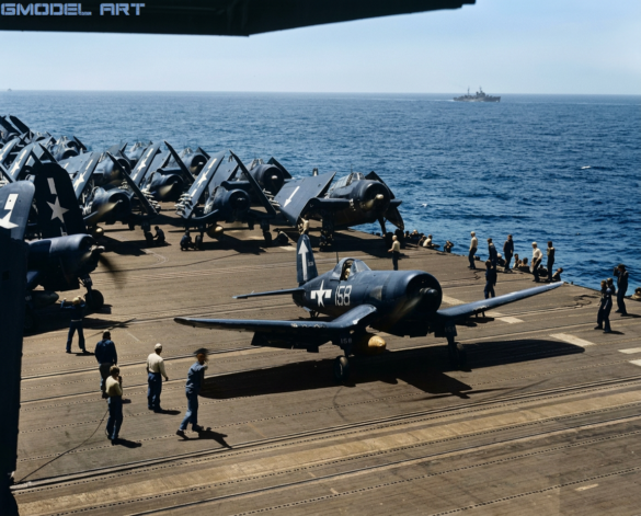 Firefly_### HISTORICAL COLORIZATION — WWII U.S. NAVY F4U CORSAIR__Colorize the original black 7708 Firefly HISTORICAL COLORIZATION — WWII U.S. NAVY F4U CORSAIR Colorize the original black 7708 1