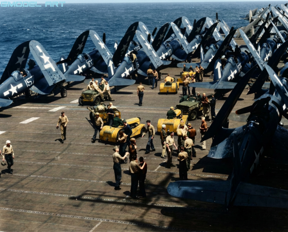 Firefly_### HISTORICAL COLORIZATION — WWII U.S. NAVY F4U CORSAIR__Colorize the original black 822030 Firefly HISTORICAL COLORIZATION — WWII U.S. NAVY F4U CORSAIR Colorize the original black 822030 1