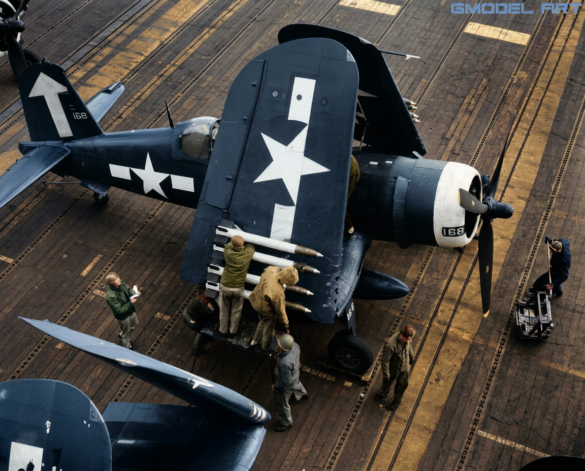 Firefly_### HISTORICAL COLORIZATION — WWII U.S. NAVY F4U CORSAIR__Colorize the original black 856999 Firefly HISTORICAL COLORIZATION — WWII U.S. NAVY F4U CORSAIR Colorize the original black 856999 1