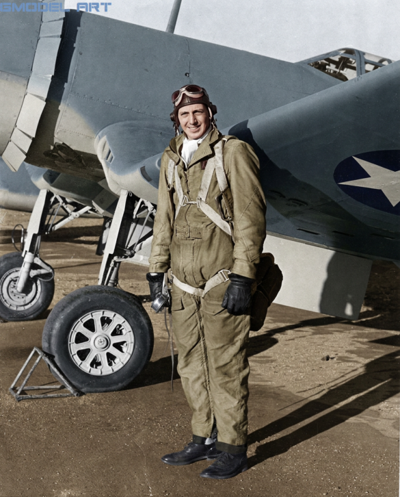 "Vought F4U-1 Corsair factory camouflage and markings"