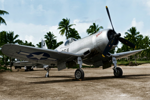 FG4u-1D Corsair “Sally” Espiritu Santos , VMF 122 FG4u-1D Corsair “Sally” Espiritu Santos , VMF 122